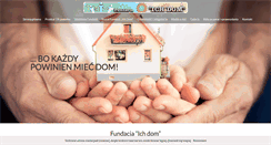 Desktop Screenshot of fundacja-ich-dom.com