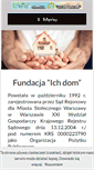 Mobile Screenshot of fundacja-ich-dom.com